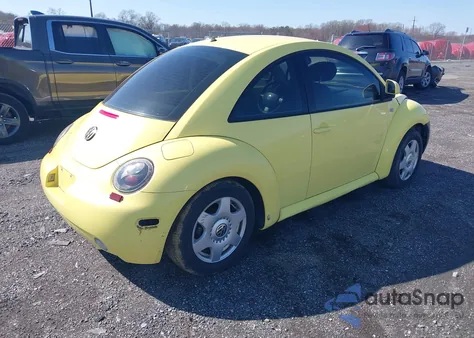 1999 Volkswagen New Beetle Gls from USA, damaged, VIN 3VWCC21C1XM415115